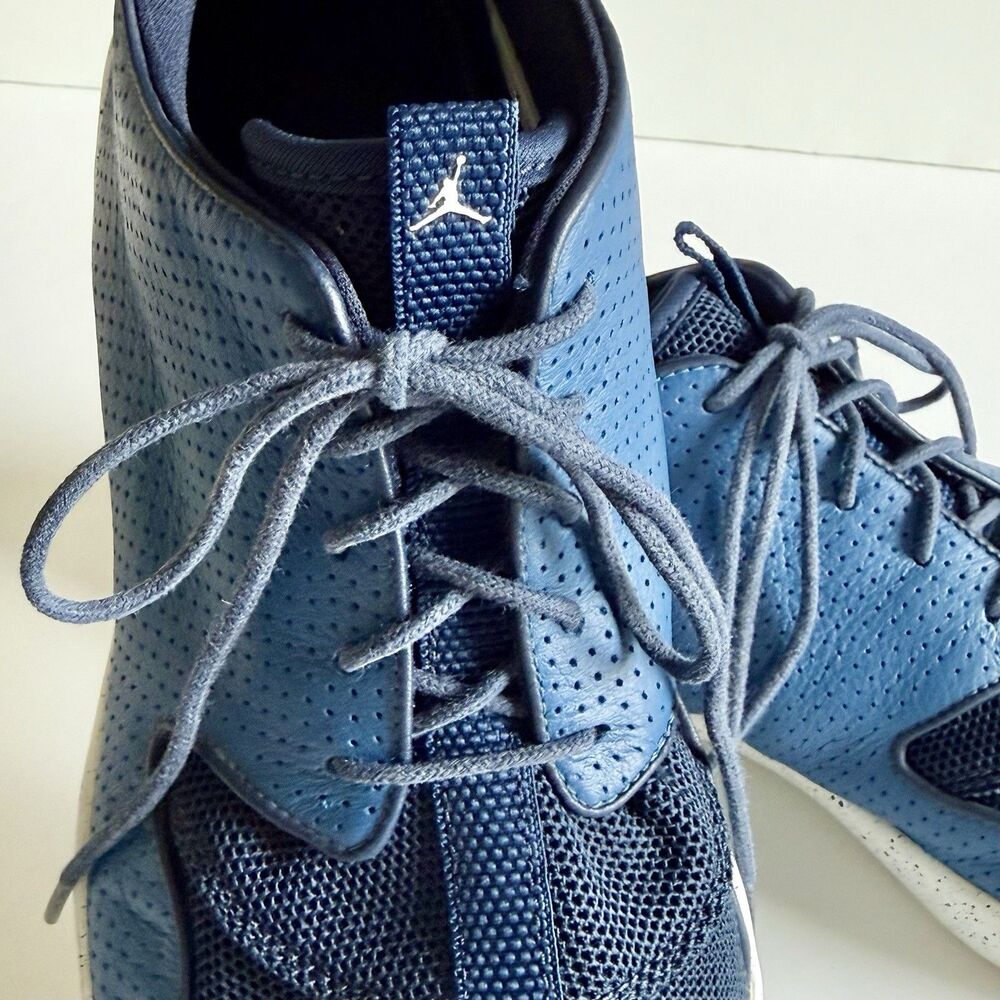 Jordan Air Eclipse Sneaker Shoes 724010-401 Navy Blue & White Men's US Size 13